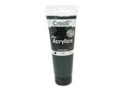 American Educational Products A 33799 Creall Studio Acrylics Tube 120Ml 99 Black