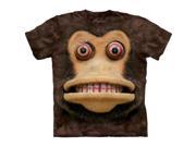 The Mountain 1036260 Big Face Cymbal Monkey T Shirt Small