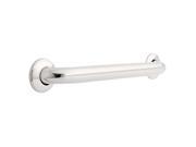 Franklin Brass 5618PS 18 x 1.5 in. Concealed Screw Grab Bar Peened Satin Stainless Steel 1 Pack