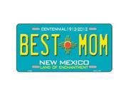 Smart Blonde LP 6664 Best Mom New Mexico Novelty Metal License Plate