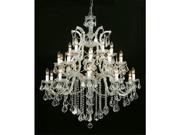 Crystorama Lighting 4470 GD CL S Maria Theresa Collection Chandelier Gold