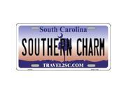 Smart Blonde LP 6314 Southern Charm South Carolina Novelty Metal License Plate