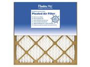 Flanders 81555.011624 16 x 24 x 1 in. Basic Pleated Air Filter Pack Of 12