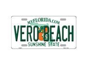 Smart Blonde LP 6001 Vero Beach Florida Novelty Metal License Plate