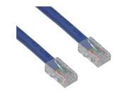 CableWholesale 10X6 16150 Cat5e Blue Ethernet Patch Cable Bootless 50 foot