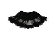 Charades Costumes 140843 Lace Petticoat Black Plus Adult