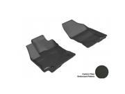 3D MAXpider L1TY13711509 TOYOTA COROLLA 2014 KAGU BLACK R1 Floor Mat