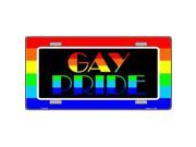 Smart Blonde LP 4724 Gay Pride Metal Novelty License Plate