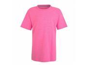 Neon Pink Heather Kids X Temp Performance T Shirt Size S