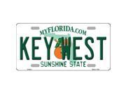 Smart Blonde LP 6010 Key West Florida Novelty Metal License Plate
