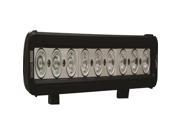 Vision X Lighting 9118840 12 in. Xmitter Low Profile Black 9 3w Amber LEDs 10 Degree Narrow