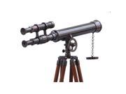 Handcrafted Model Ships ST 0126 Black 50 in. Floor Standing Griffith Astro Telescope Oil Rubbed Bronze