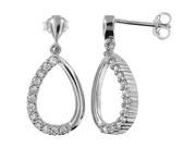 Doma Jewellery MAS00767 Sterling Silver Earring with CZ