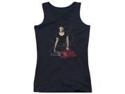 Trevco Ncis Goth Crime Fighter Juniors Tank Top Black Large