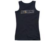 Trevco Cheers Norm Juniors Tank Top Black Small