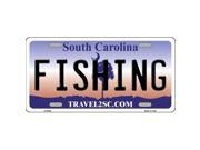 Smart Blonde LP-6288 Fishing South Carolina Novelty Metal License Plate Smart Blonde LP-6288 Fishing South Carolina Novelty Metal License Plate