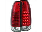 ANZO 311057 LED Tail Lights Red And Clear