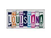 Smart Blonde LPC 1032 Louisiana License Plate Art Brushed Aluminum Metal Novelty License Plate