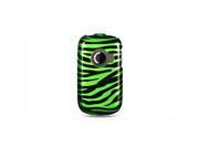 DreamWireless CAHUM835GRZ Huawei M835 Crystal Case Green Zebra