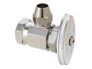 Brass Craft OFR17X CD .5 x .36 in. Flare Chrome Angle Flare Valve