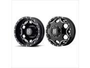 Wheel Pros 1476082399 Xd814 Black Wheel Rim 17 x 6 In.