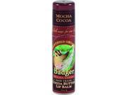 Badger Cocoa Butter Lip Balm Mocha Pack of 18