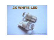 SmallAutoParts White T10 Led Bulbs Set Of 2
