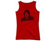 Trevco Mork Mindy Shazbot Juniors Tank Top Red Extra Large