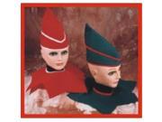 Alexander Costume 23 200 GR Elf Hat and Collar Set Green