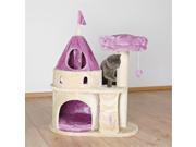 TRIXIE Pet Products 44851 My Kitty Darling Castle Purple Beige