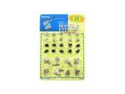 28 Pack sewing hook and eye set Pack of 48