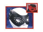 Alexanders Costumes 26 615 B Studded Mask Black
