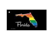 Smart Blonde KC 6323 Florida Rainbow State Novelty Key Chain
