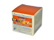 Avalon 633768 Avalon Organics Renewal Facial Cream Vitamin C 2 oz