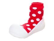 Attipas AD06 XL Polka Dot Shoes US 6.5 Red Extra Large