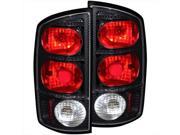 ANZO 211044 Tail Lights Carbon