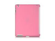 DreamWireless IPOD CSID2CPSCHP L The New iPad Crystal Skin Leather Compatible With Smart Cover Hot Pink