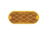 Peterson Mfg V480A Oval Reflector Amber Pack 2