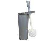 HDS Trading TB45048 Toilet Brush Holder Grey