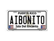 Smart Blonde LP 2814 Aibonito Puerto Rico Metal Novelty License Plate