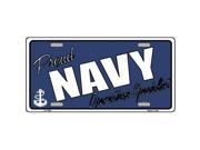 Smart Blonde LP 7892 Navy Operations Specialist Novelty Metal License Plate