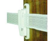 Field Guardian 102343 Wood Post 2 in. Polytape Nail on Insulator White
