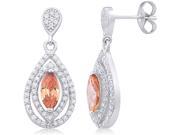 Doma Jewellery MAS09024 Sterling Silver Earring with Micro Set CZ