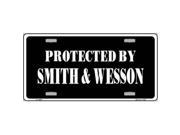 Smart Blonde LP 1908 Smith And Wesson Metal Novelty License Plate