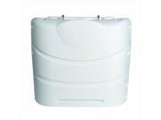 Camco 40532 Heavy Duty 20Lb. Or 30Lb. Dual Propane Tank Cover Colonial White