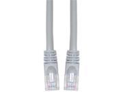 CableWholesale 13X6 02107 Cat6a Gray Ethernet Patch Cable Snagless Molded Boot 500 MHz 7 foot