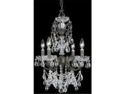 Legacy Collection 5194 EB CL S Ornate Chandelier Accented with Swarovski Strass Crystal