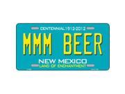 Smart Blonde LP 6693 MMM Beer New Mexico Novelty Metal License Plate
