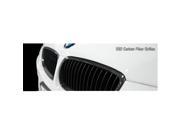 Bimmian CFG927BY1 AutoCarbon Carbon Fiber Grille Front Grille Pair For E92 E93 Coupe Cab 2007 2010 or E90 E92 E93 M3 Black Carbon Fiber 1x1 Carbon Weave