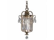 Feiss F2474 1GS Gianna 1 Light Gilded Silver Mini Chandelier Pack of 2